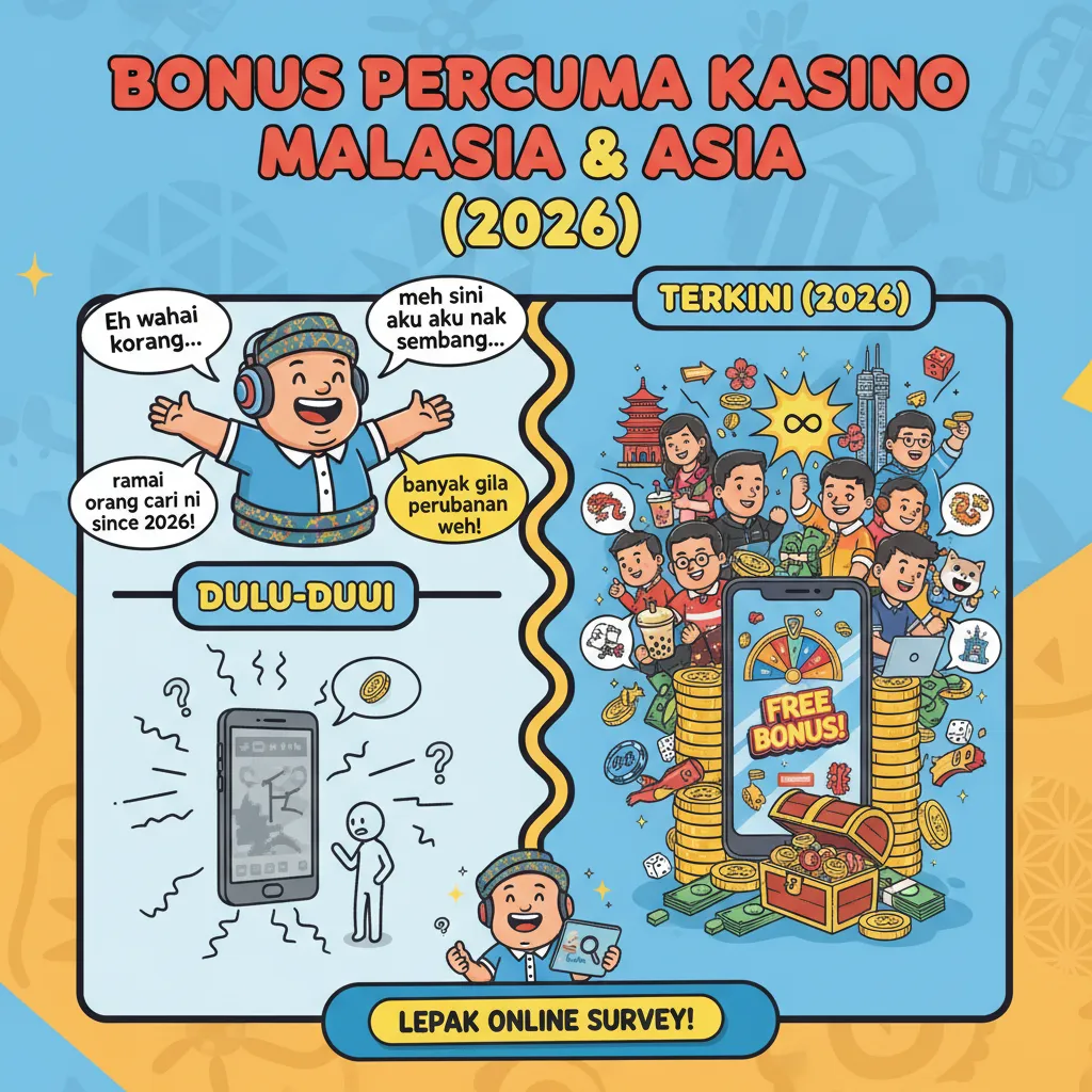 Bonus Percuma Kasino di Malaysia dan Asia