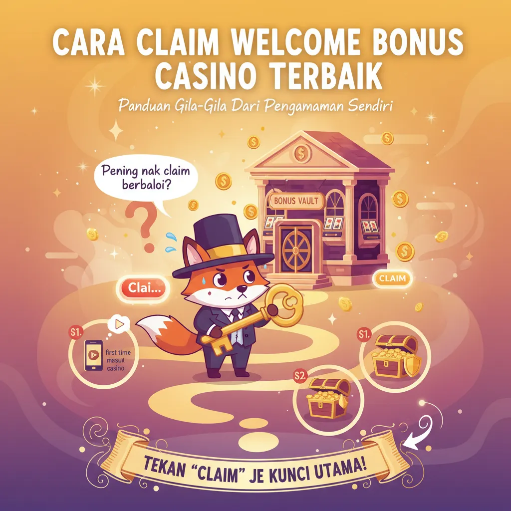 Cara Claim Welcome Bonus Casino Terbaik