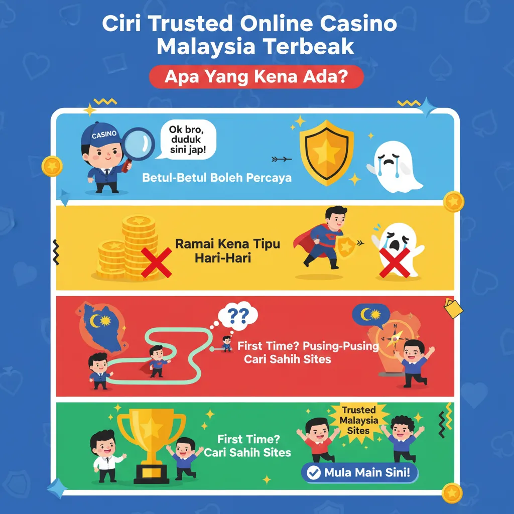 Ciri Trusted Online Casino Malaysia Terbaik