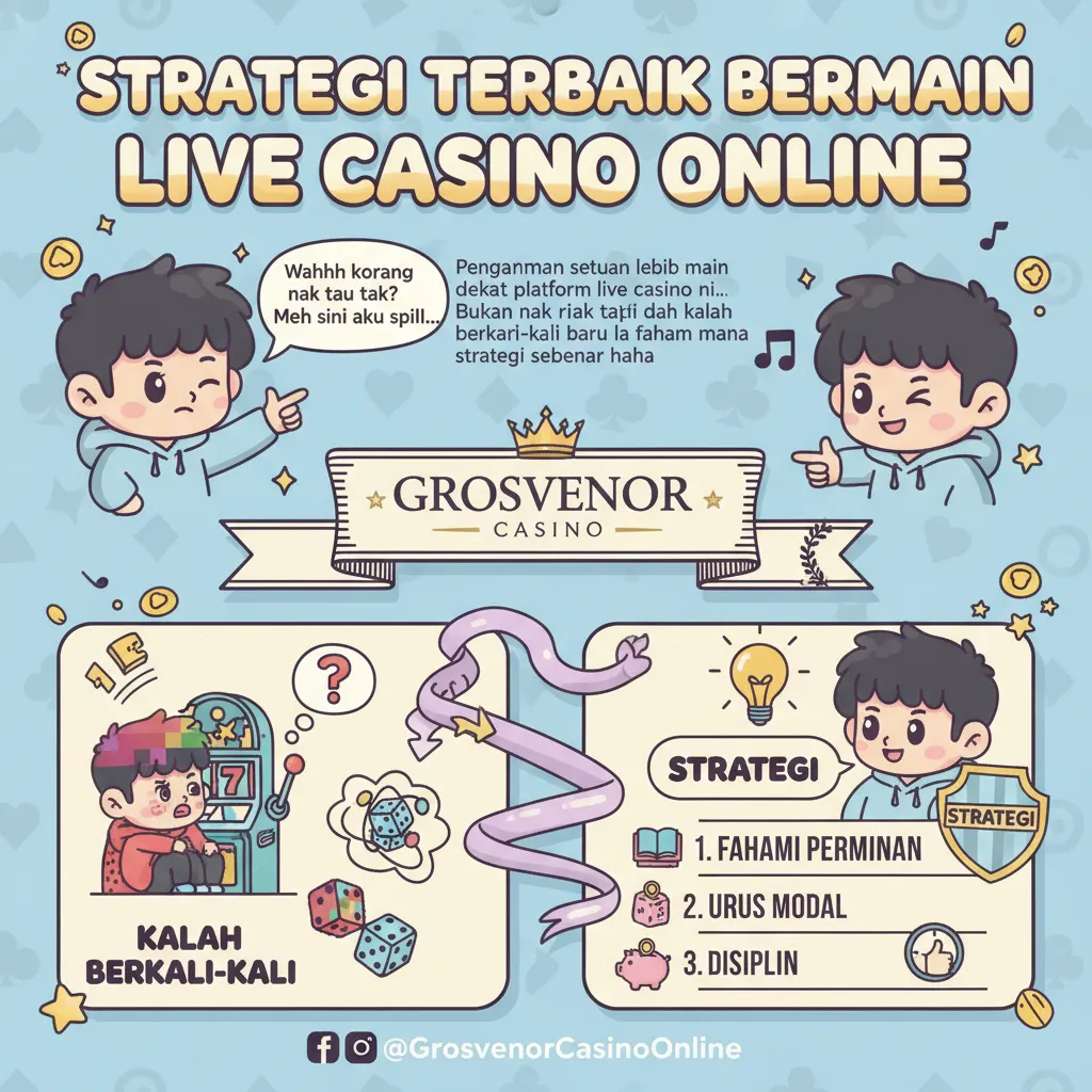 Strategi Terbaik Bermain Live Casino Online
