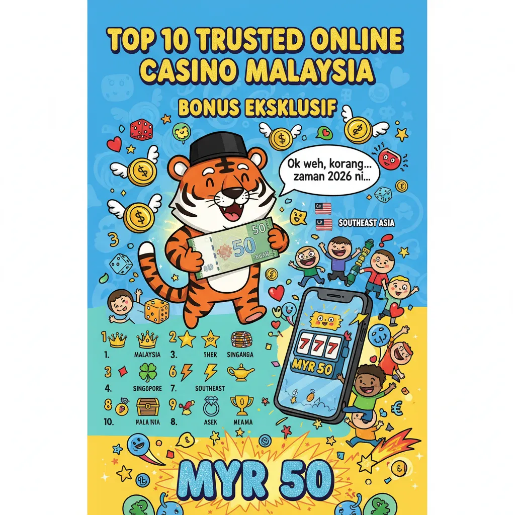 Top 10 Trusted Online Casino Malaysia: Bonus Eksklusif
