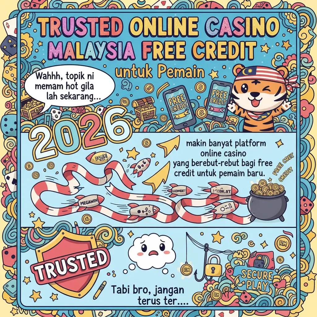 Trusted Online Casino Malaysia Free Credit untuk Pemain