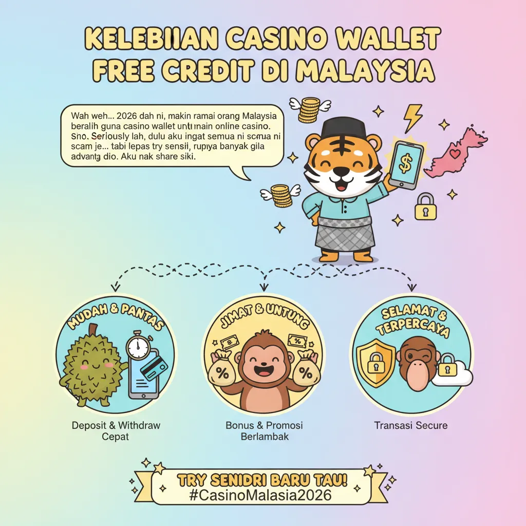 Kelebihan Casino Wallet Free Credit di Malaysia