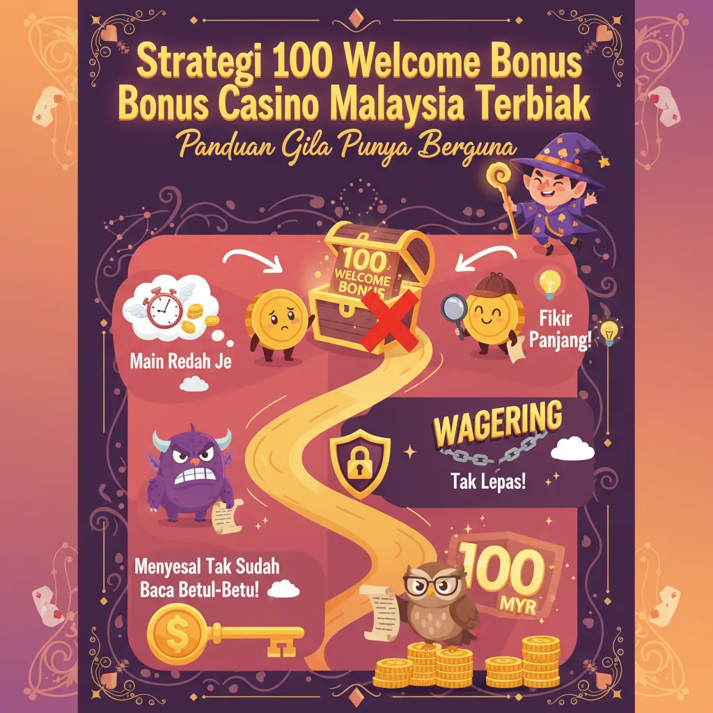 Strategi 100 Welcome Bonus Casino Malaysia Terbaik
