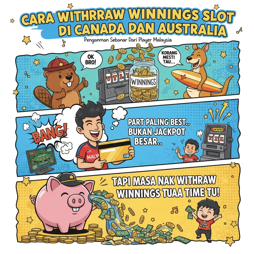 Cara withdraw winnings slot di Canada dan Australia