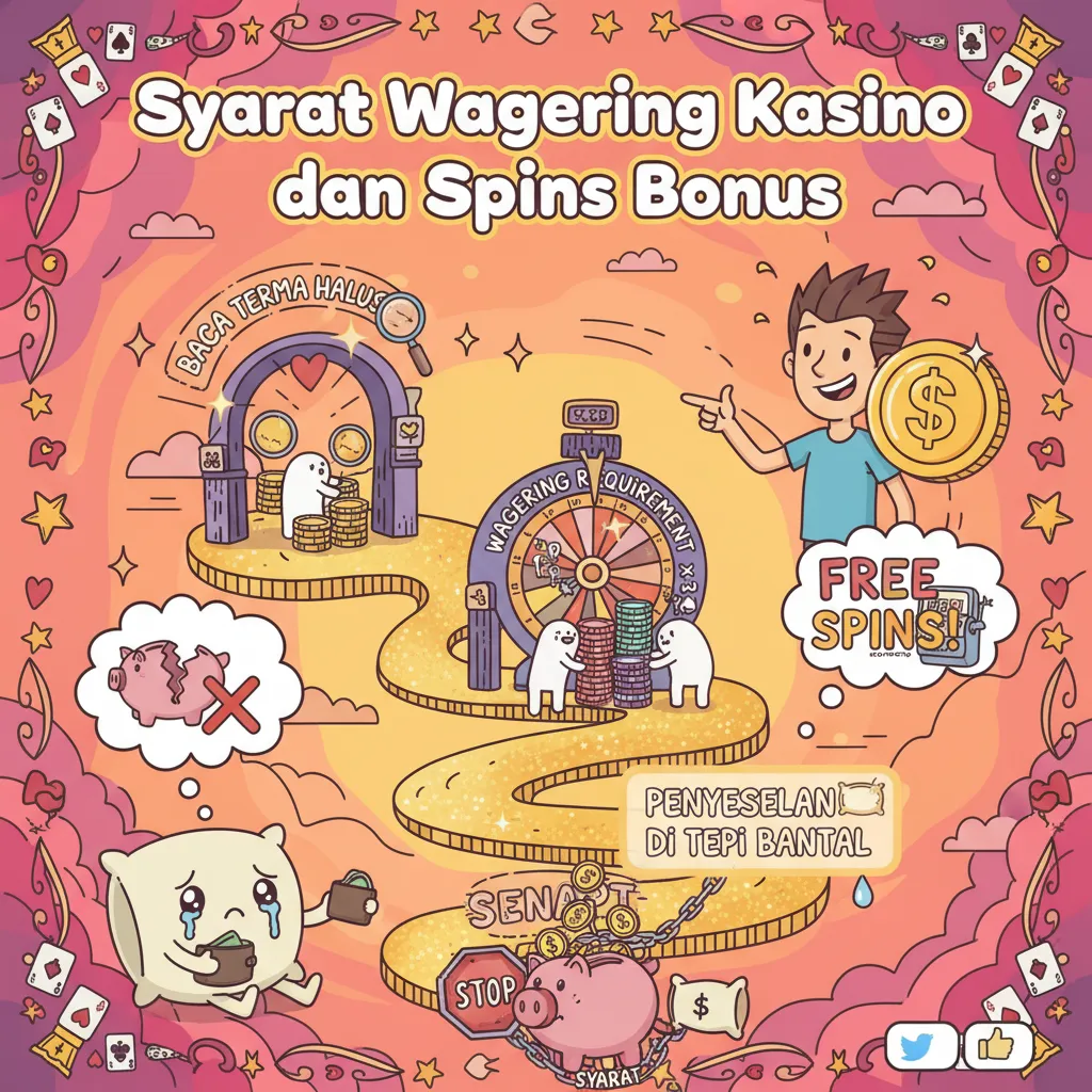 Syarat Wagering Kasino dan Spins Bonus