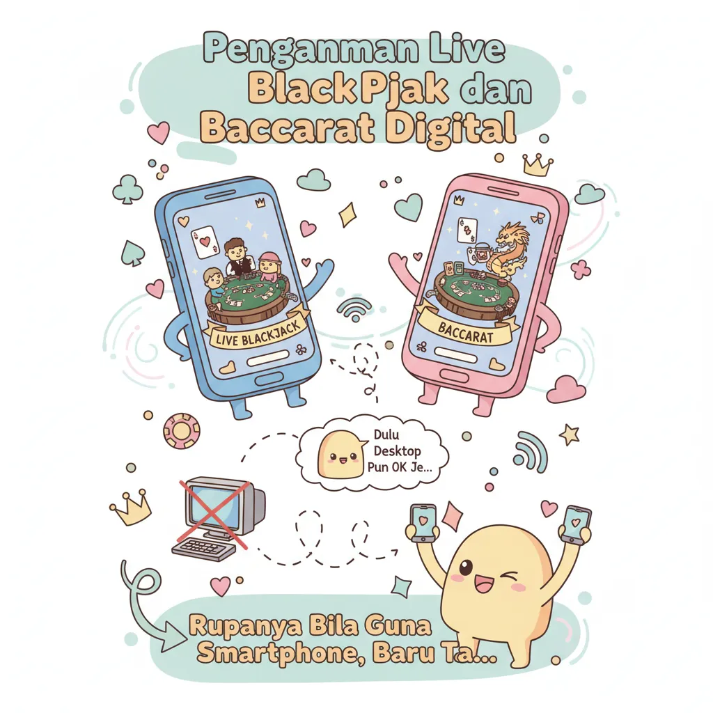 Pengalaman Live Blackjack dan Baccarat Digital
