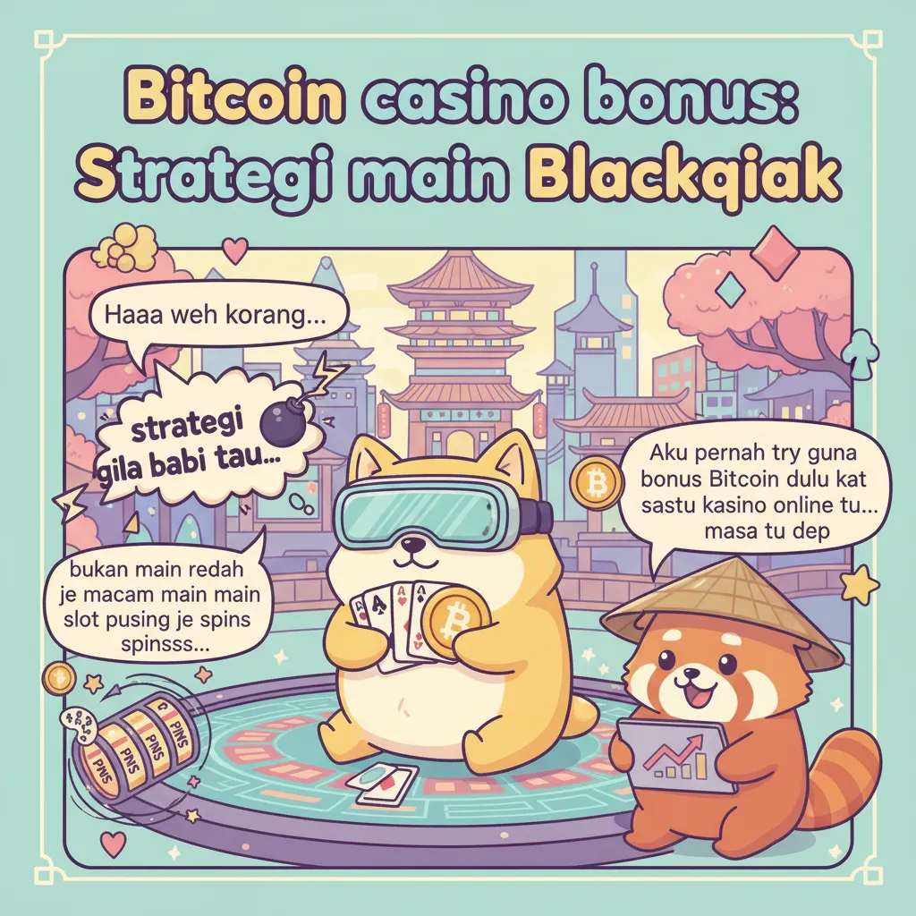 Bitcoin casino bonus: Strategi main Blackjack
