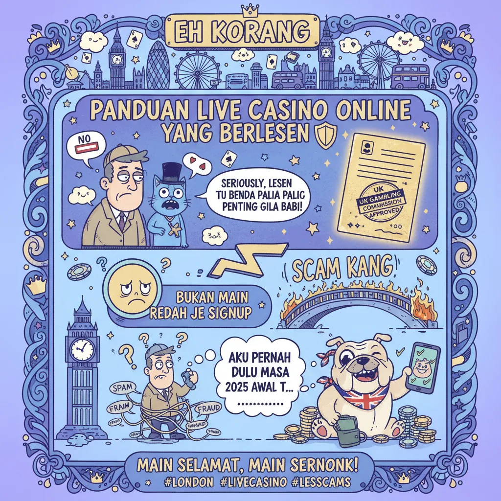 Panduan Live Casino Online yang Berlesen