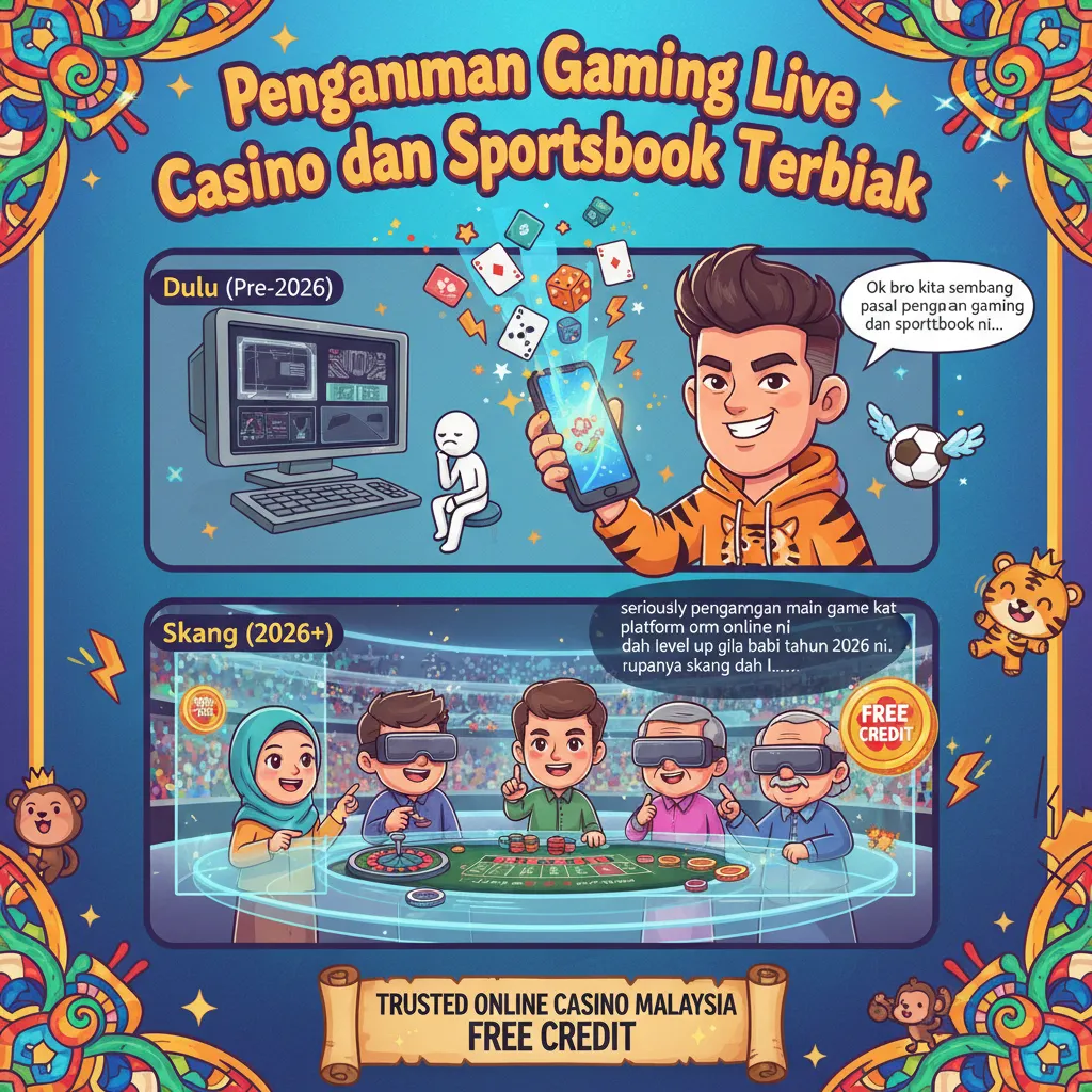 Pengalaman Gaming Live Casino dan Sportsbook Terbaik
