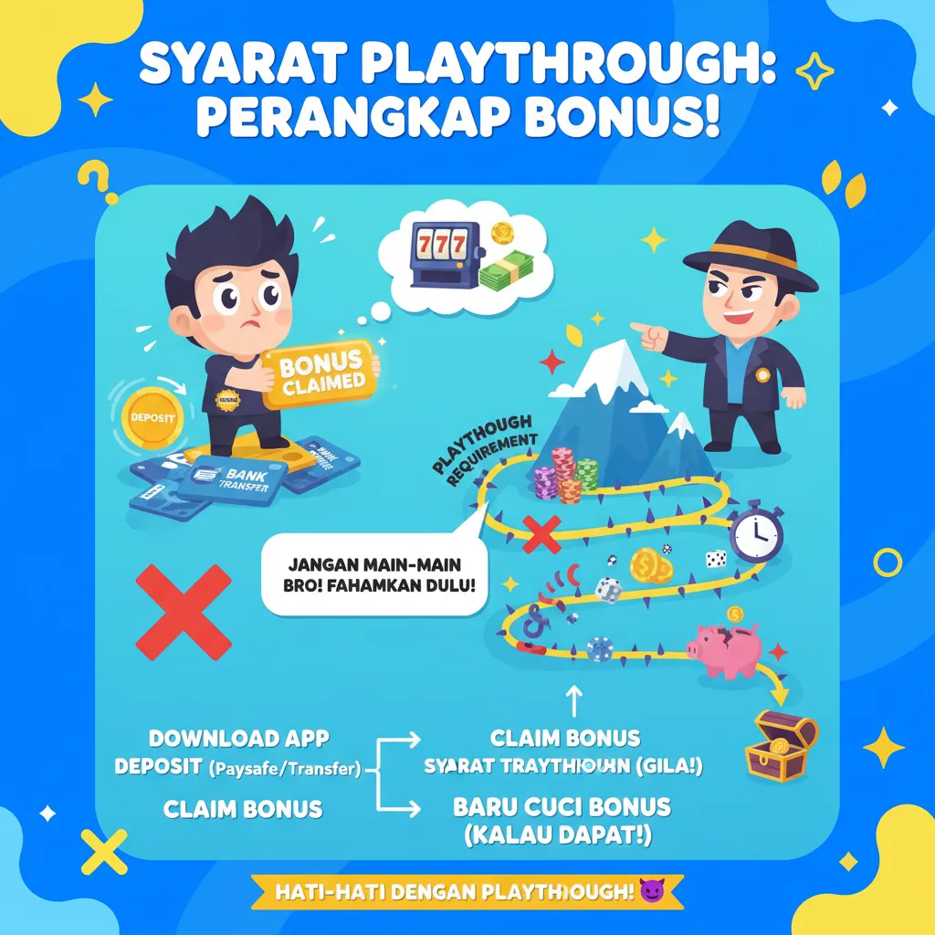 Syarat Playthrough dan Payout Casino Bonus