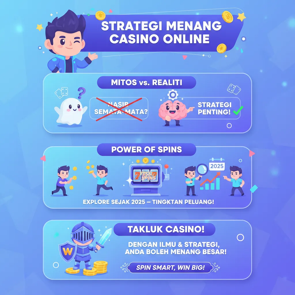 Strategi Menang Permainan Casino Online